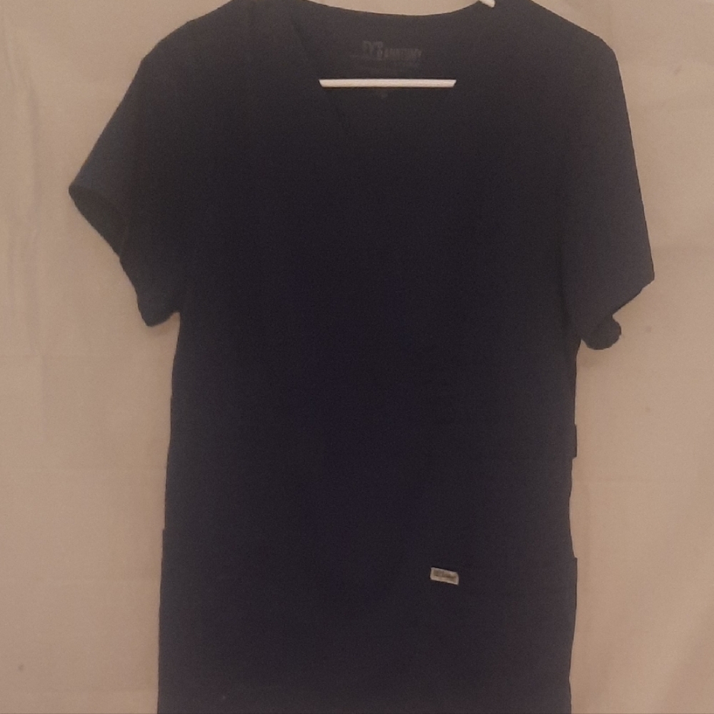 Grey's Anatomy Navy Short Sleeve Top